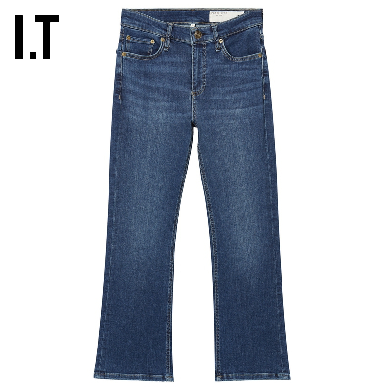 ITrag&bone修身露踝牛仔裤