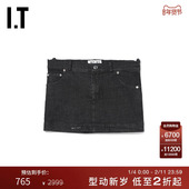 性感辣妹合身包臀裙一步裙2201XJ 牛仔短裙新品 ACT NO.1女装