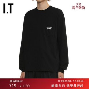 des GARCONS HOMME男装 T恤日常基础款 COMME 多色长袖 上衣 CDG