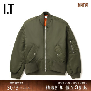 廓形飞行员夹克新款 Anderson女装 宽松拉链外套JK0381XO