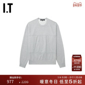 CDG HOMME COMME des GARCONS DEUX男装 合身圆领卫衣休闲日常