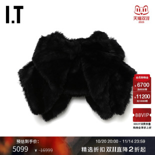 des COMME GARÇONS女装 仿皮草斗篷式 时髦气场022X 上衣新款 CDG