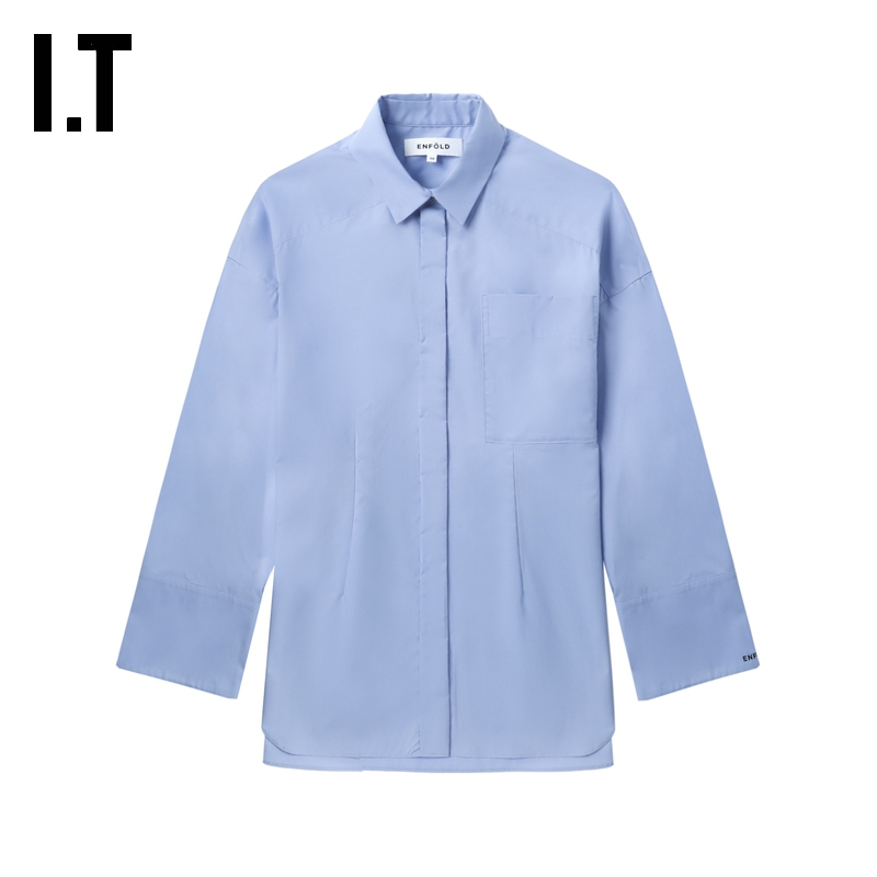 IT日本ENFÖLD廓形长袖衬衫
