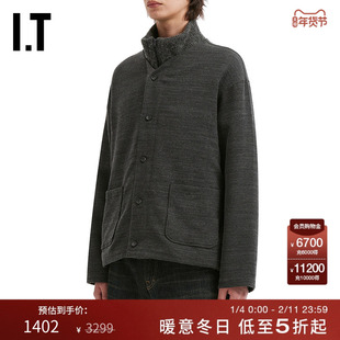 IT ENGINEERED GARMENTS男装V领排扣开衫新款简约复古外套BRE20MP