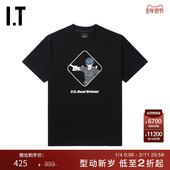 F.C.REAL T恤新款 BRISTOL 蓝色监狱联名系列男装 短袖 圆领半袖