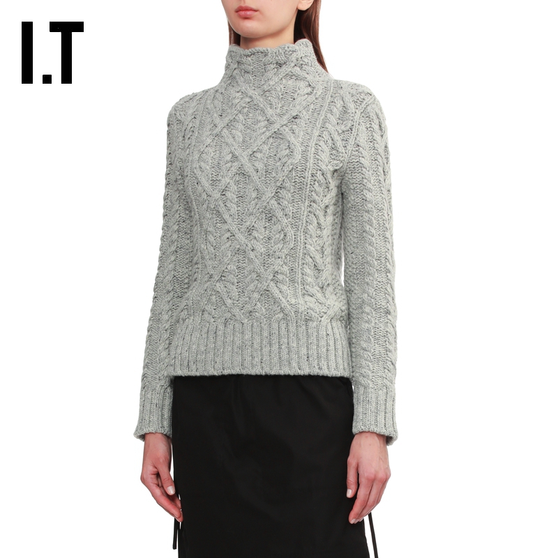 ITJILSANDER立领针织衫