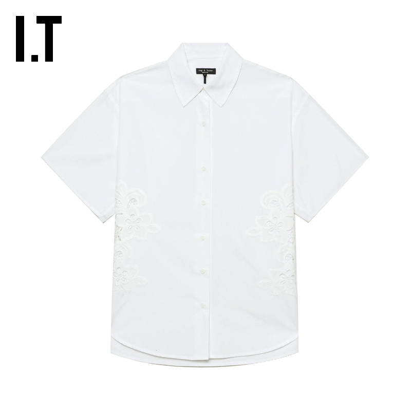 ITrag&bone宽松短袖衬衫