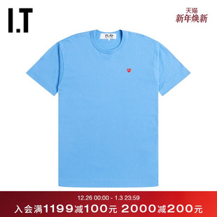 COMME PLAY des GARÇONS川久保玲男装 T恤爱心刺 多色短袖 CDG