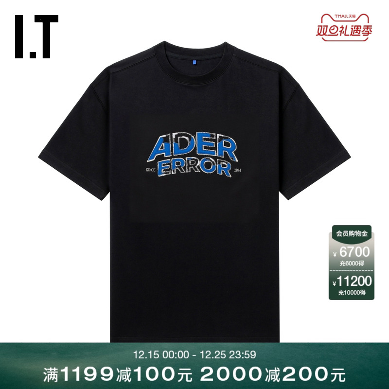 ITADERerror宽松短袖T恤