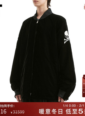 IT mastermind JAPAN男装拉链夹克新款宽松丝绒棒球服外套023607M