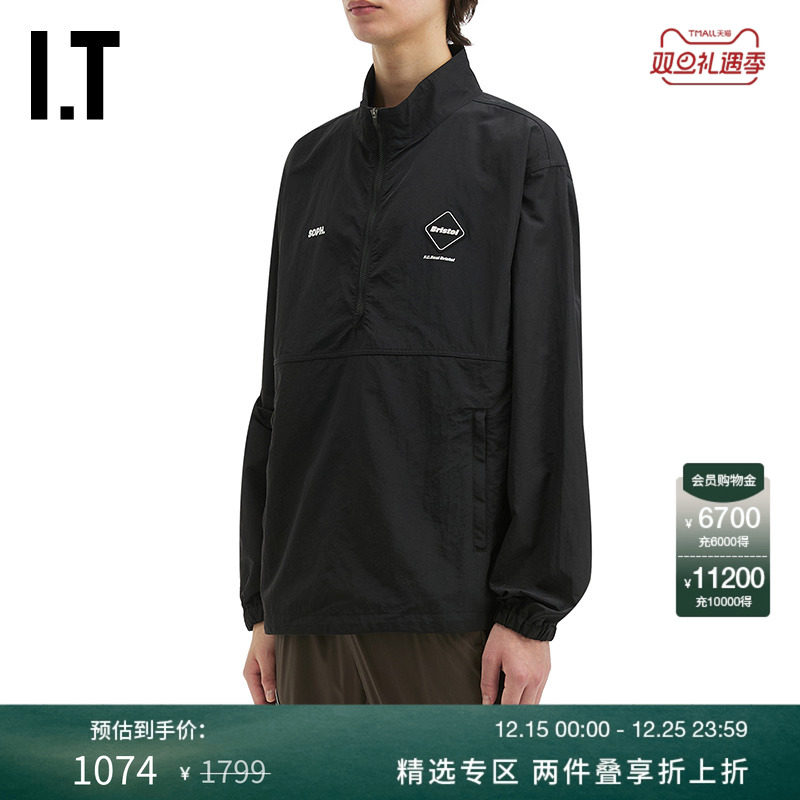 ITF.C.REALBRISTOL半拉链上衣