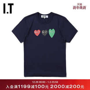 GARÇONS PLAY女装 短袖 新品 des T恤2019秋季 爱心印花18 COMME