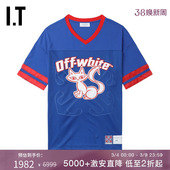 网眼镂空短袖 WHITE™男装 T恤F24M70MN OFF