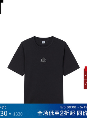 IT C.P.COMPANY男装短袖T恤新款简约时尚logo装饰半袖06057OMQ