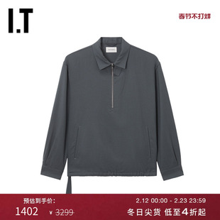 IT MARKAWARE男装半拉链翻领夹克新款时尚简约套头薄外套4BL01CMP