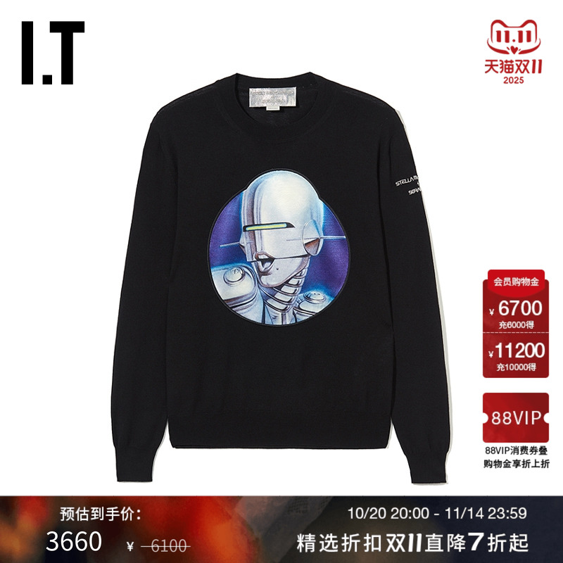 ITStellaMcCartney圆领针织衫