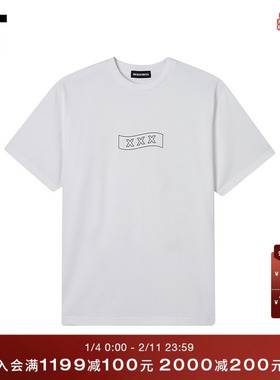 IT GOD SELECTION XXX男装圆领短袖T恤新款简约清爽半袖26ST01MQ