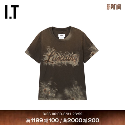 ITdoublet合身短袖T恤