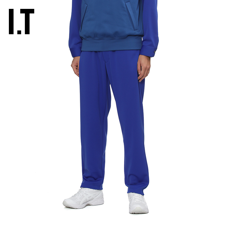 IT纯色休闲裤合身长裤