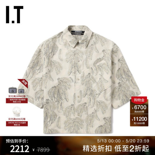 ITJACQUEMUS廓形七分袖衬衫