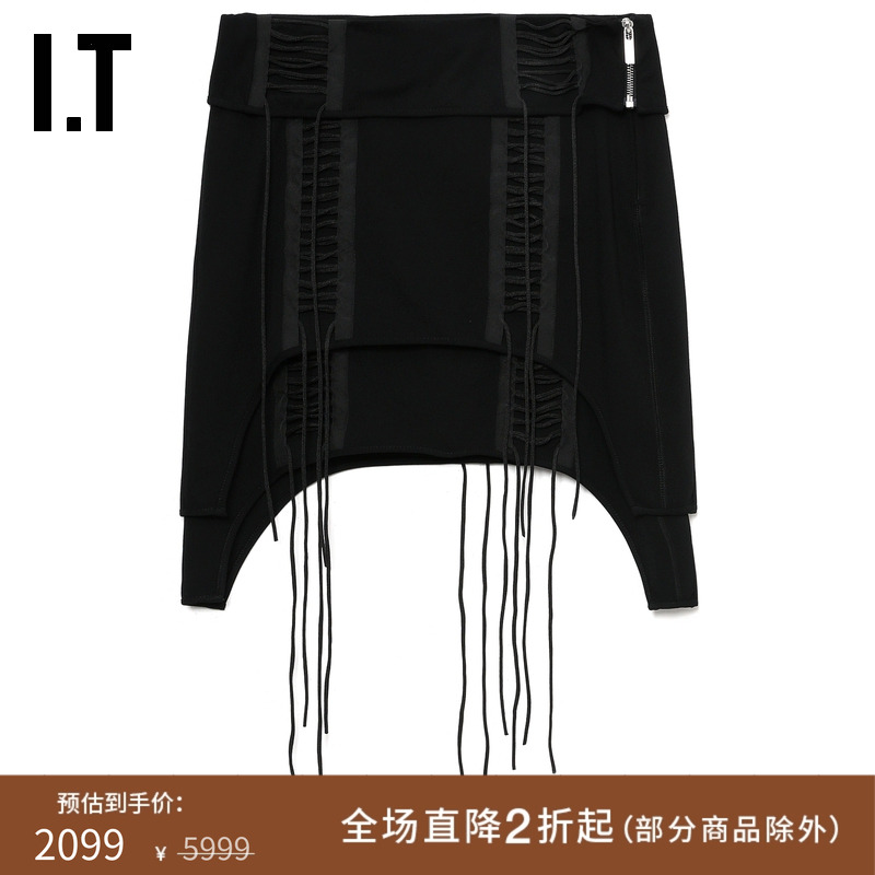 ITHELMUTLANG不规则半身裙