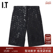 des GARCONS PLUS男装 HOMME COMME 短裤 波点直筒裤 CDG 中裤