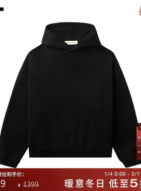 IT ESSENTIALS男装连帽卫衣新款潮流酷感宽松连帽衫上衣AS2050MP