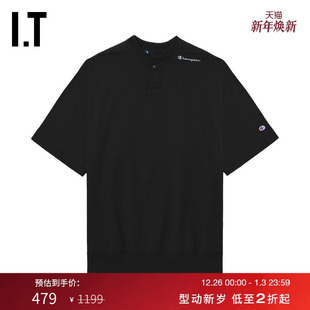 潮流简约收腰半袖 T恤新款 廓形短袖 C8B359MO N.HOOLYWOOD男装