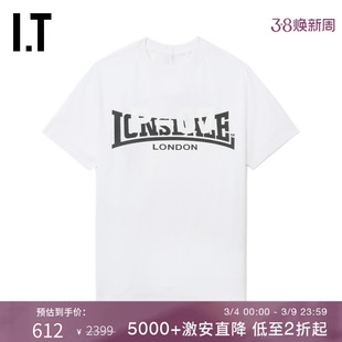 IT PROTOTYPES男装合身短袖T恤新款时尚设计感挖剪露背半袖25UWMO