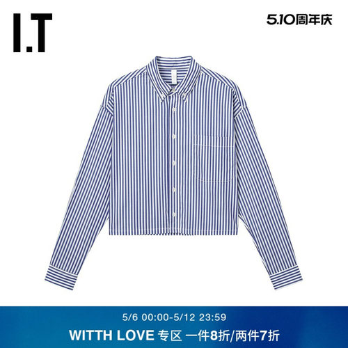 ITWITTHLOVE竖条纹衬衫