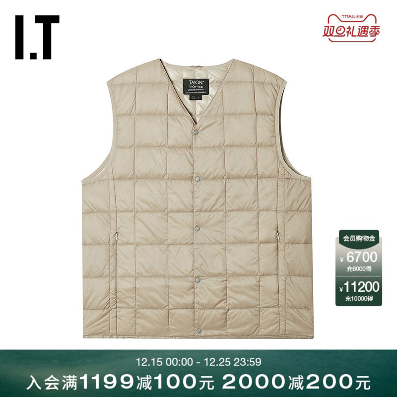 ITTAION羽绒马甲时尚质感
