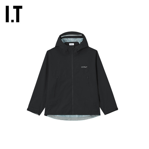 OFF-WHITE™连帽拉链夹克