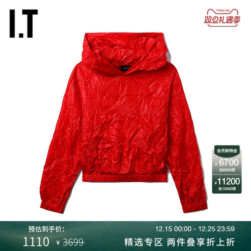 ITWe11Done短款连帽卫衣