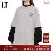 We11Done女装 廓形短袖 T恤新款 随性街潮宽松落肩半袖 751ULGXP