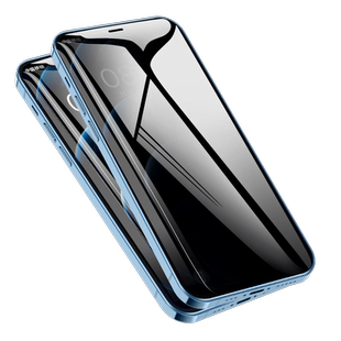 苹果12钢化膜iphone13pro防窥ipone全屏promax手机mini贴膜por防窥膜pm十三ip十二pormax防蓝光防偷窥刚适用