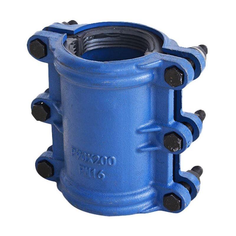 铸铁Hff接头箍Dn80抓管堵漏卡箍紧急快速堵漏修覆装置Dn80*200