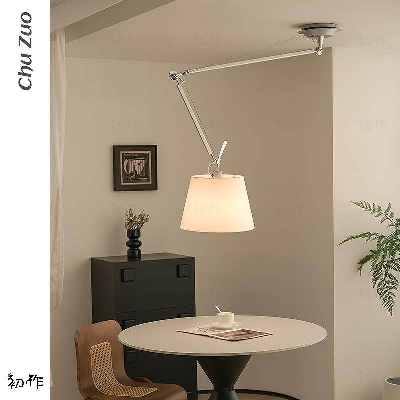 意大利Artemide设计师创意餐厅吊灯北欧卧室书房摇臂移位悬挂灯具