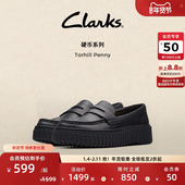 一脚蹬女鞋 Clarks其乐Torhill 饼干鞋 厚底乐福单鞋 Penny女鞋 秋季