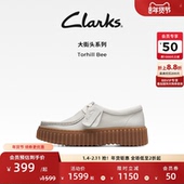 休闲鞋 Clarks其乐Torhill 女 复古潮流时尚 单鞋 Bee饼干鞋 女靴秋季