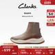 Clarks其乐女靴时尚 复古潮流舒适运动靴平跟厚底显瘦袜靴
