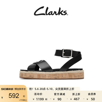 clarks其乐女士2022夏季新款露趾