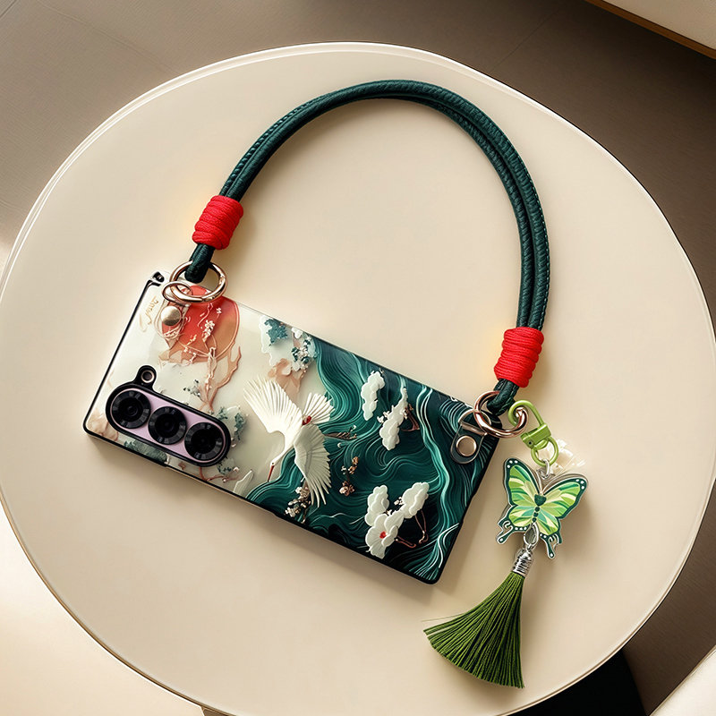 适用三星zfold7斜挎手机壳