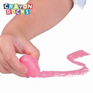美国Crayon Rocks儿童蜡笔大豆蜡笔宝宝画笔婴幼儿涂鸦可水洗啃咬