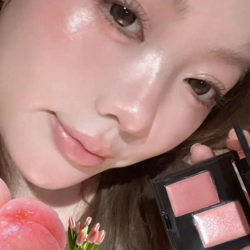 rc双色多用盘多用膏腮红口红芒舒