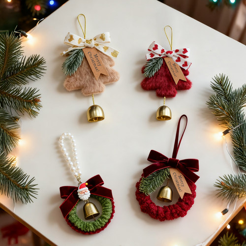 2025圣诞新款铃铛小挂件