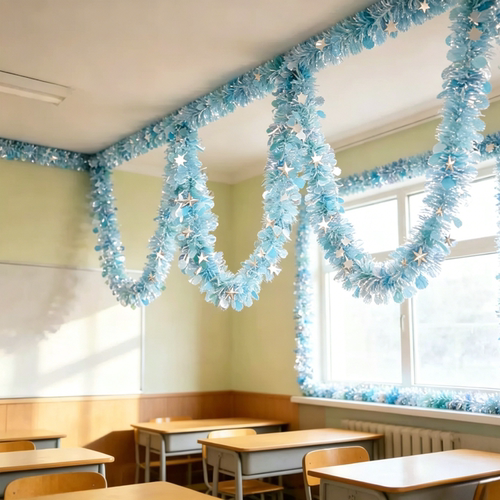开学布置小学挂饰拉花装饰