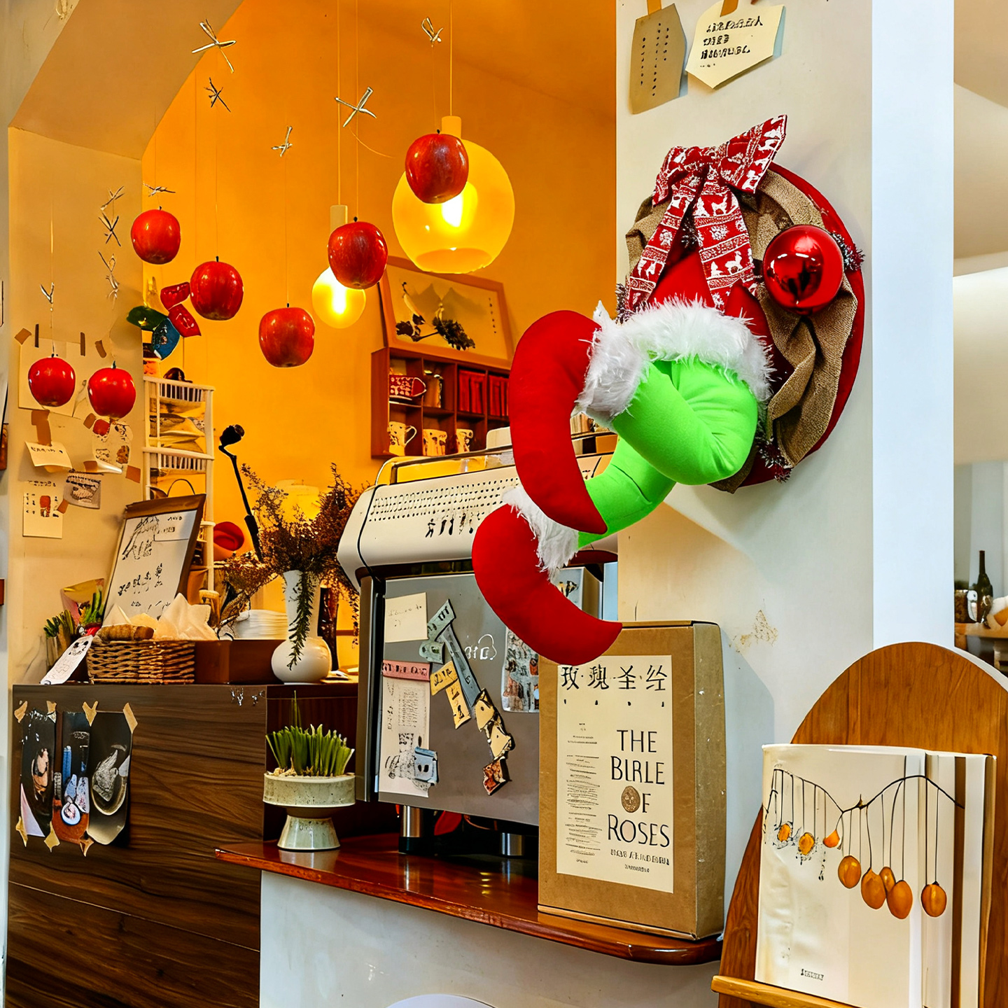 圣诞节室内装饰氛围布置