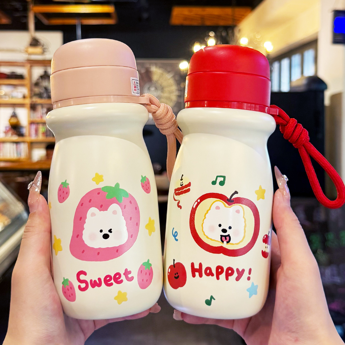 guloo高颜值316不锈钢水杯保温杯