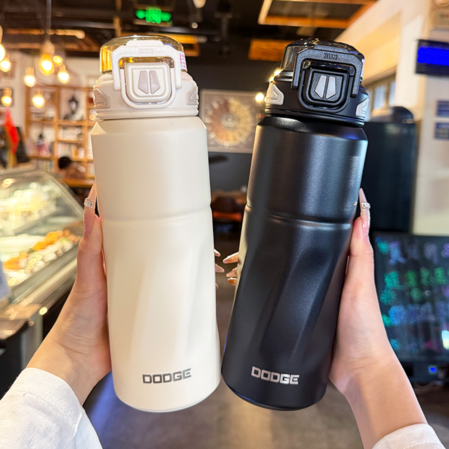 guloo简约保温杯316不锈钢水杯壶