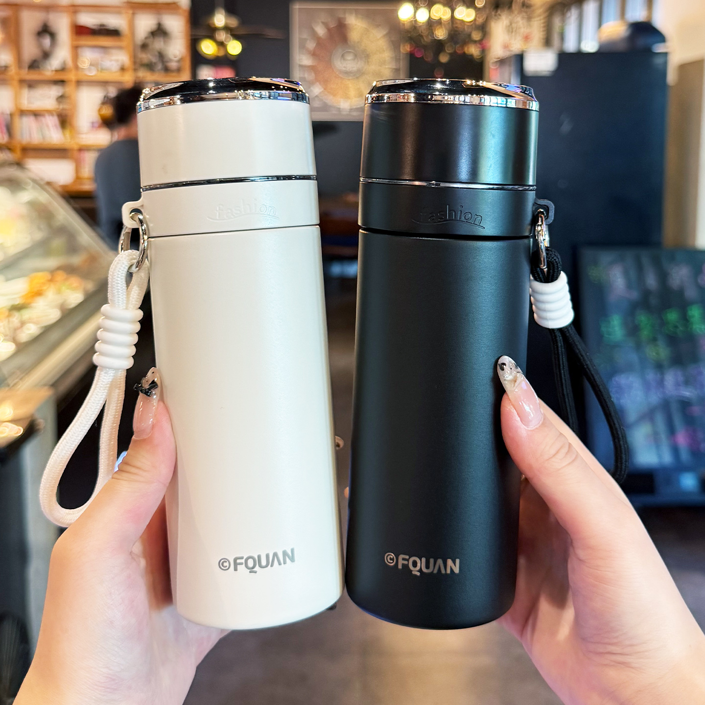 guloo高级感保温杯316不锈钢水杯